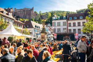 Heidelberger Herbst Goldener Falke Altstadt